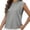 Gray, variant on YUEVORA Sleeveless Tops for Women, Crew Neck Cap Sleeve Tops for Women, Casual Loose Fit Summer Tops, Soft Basic Solid Color Daily Office Wear T Shirts for Women