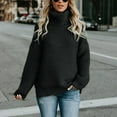 thumbnail image 4 of Vedolay Sweaters for Women 2023 Oversized Pullover Sweaters Tops Black,2XL, 4 of 4