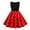 Red, variant on AJTQTH Sundress for Girls Kids Crewneck Sleeveless Tunic Gowns Colorblocked Polka Dots Flowy Frocks Elagant Cotton Maxi Dress for School Casual Summer Party Red 7 Years