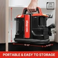 thumbnail image 4 of Portable Carpet and Upholstery Cleaning Machine, Powerful Spot Cleaner for Pet Stains, Sofa, Rug, Mattress, Curtain and Car Seats, Lightweight with Two Cleaner Solutions, 4 of 6