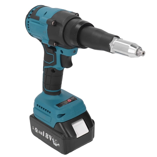Pistola De Remache Eléctrica Sin Escobillas, Herramienta De Mano De Remache Sin Escobillas Automática Sin Escobillas 2,4-4,8mm Operación Simple Para Decoración Del Hogar ANGGREK Otros