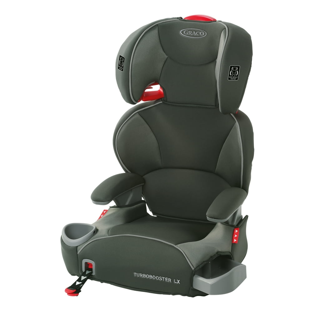 Graco TurboBooster LX High Back Booster Car Seat, Cutler Gray Walmart