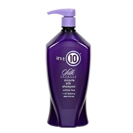 It's A 10 Silk Express Miracle Silk Sulfate Free Shampoo, 33.8 (Best Men's Shampoo For Straightening Hair)