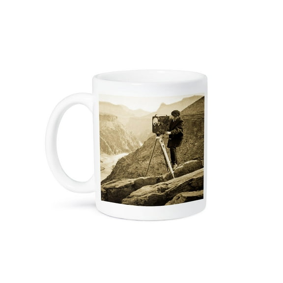 3dRose, Vintage Photographer at the Grand Canyon 4, 11oz Mug