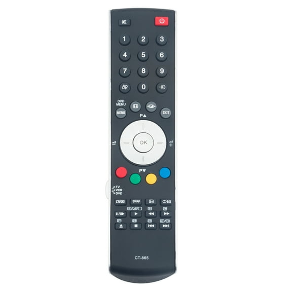 New CT-865 replaced remote control for TOSHIBA TV 20WL56B 30WL46B 20VL63B 27WL46B 32WL66P