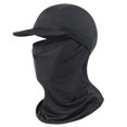 thumbnail image 1 of Capucha Gorra de ciclismo Transpirable Bufanda de pesca Sombrero de ala Capucha Fibra de viscosa (Negro), 1 of 6