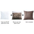 thumbnail image 4 of Home Soft Things Textured Velvet 2 Piece Pillow Shell Set - Rain Drum - 26" x 26", 4 of 4