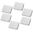thumbnail image 3 of OFFIGAM Set of 6 White ABS Shower Curtain Liner Clips with Anti-Skid Design for Bathroom Accessories, 3 of 11
