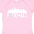 thumbnail image 4 of Inktastic Boston Massachussetts Skyline Boys or Girls Baby Bodysuit, 4 of 5