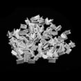 thumbnail image 4 of Tachiuwa 6x100pcs Clamp Cord End Cap Tip Bracelet 10mm Sliver 6 Pcs, 4 of 10
