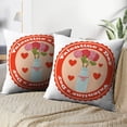 thumbnail image 3 of LALILO Throw Pillow Covers Happy Valentines Day Art Banner Cushion Cover 18" x 18", 142 Pack, 3 of 6