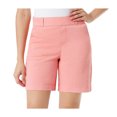 thumbnail image 1 of Gloria Vanderbilt Womens Shape Effect Casual Bermuda Shorts, Pink, 14, 1 of 1
