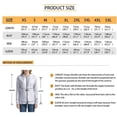 thumbnail image 2 of Renewold Zip Up Hoodies for Women Teen, Long Sleeves Fall Sweatshirts Size XS Loose Casual Tops Trendy Hippie Color Mushrooms Jacket Indoor Party Streetwear with Pocket, 2 of 5