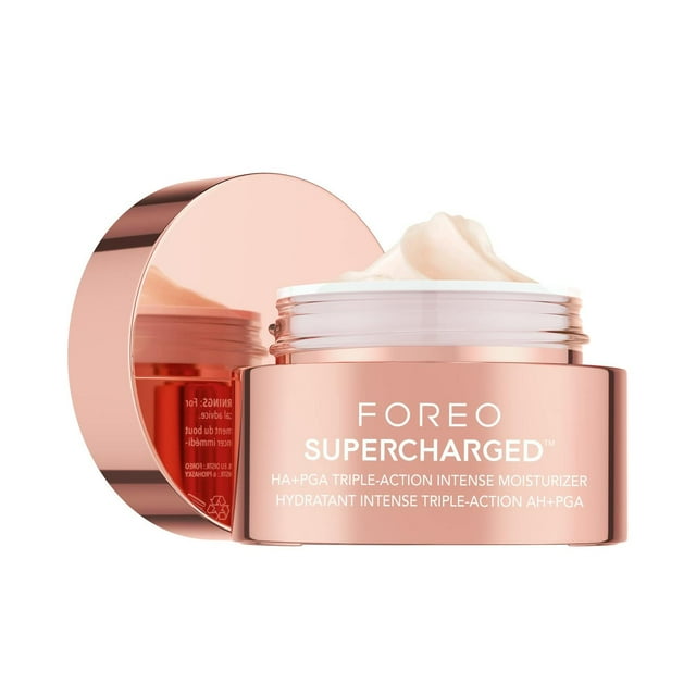 Crema Hidratante Facial Foreo SUPERCHARGED Triple Acción HA+PGA Hombre