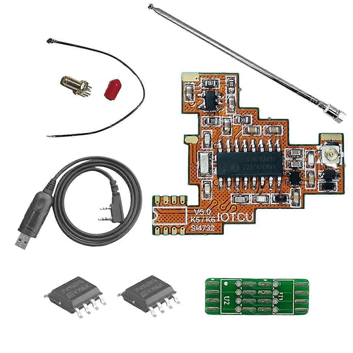 SI4732 V5.0 FPC Module+2x2M Chip+Antenna Full Kit Multi System for UVK5 ...