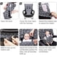 thumbnail image 4 of Trona de viaje (gris) Asiento fácil portátil - Silla elevadora para niños, funda de asiento para trona para niños pequeños - Ajustable, segura, lavable - Fácil de llevar en el bolso, 4 of 5