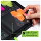 thumbnail image 5 of Carpeta Vault X de 4 bolsillos con cierre y capacidad para 160 cartas Exo-Tec verde, 5 of 9