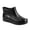 Black, variant on Xfvqtps Womens Ankle Rain Boots Waterproof PVC Boots for Rainy Garden Outdoor Slip on Round Toe Casual Wet Weather Shoes