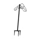 thumbnail image 4 of Carrete de manguera de jardín, soporte para manguera, colgador de manguera de agua de metal desmontable, organizador para jardín Estilo A, 4 of 9