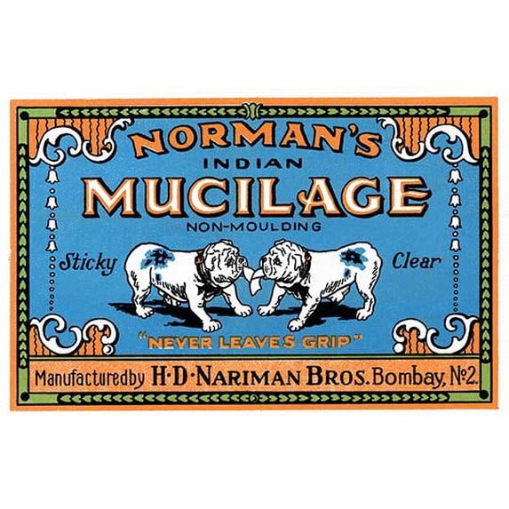 Norman's Indian Mucilage-Fine Art Canvas Print (20" x 30")