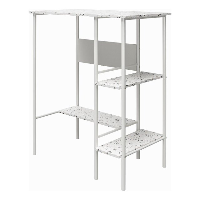 Ameriwood Home Berkeley Standing Desk in Terrazzo