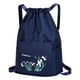 thumbnail image 2 of Foldable Drawstring Large Capacity Embroidered Backpack, Drawstring Backpack For Women Travel Backpack, 2 of 5