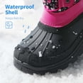 thumbnail image 2 of Dream Pairs Kids Boys Girls Warm Snow Boots Insulated Waterproof Winter Ski Boots, 2 of 6