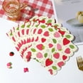 thumbnail image 4 of Strawberry Paper Napkins 60pcs Disposable Theme Decorations for Kids Baby Shower/Birthday/Berry Theme (Fold 6.5in), 4 of 6
