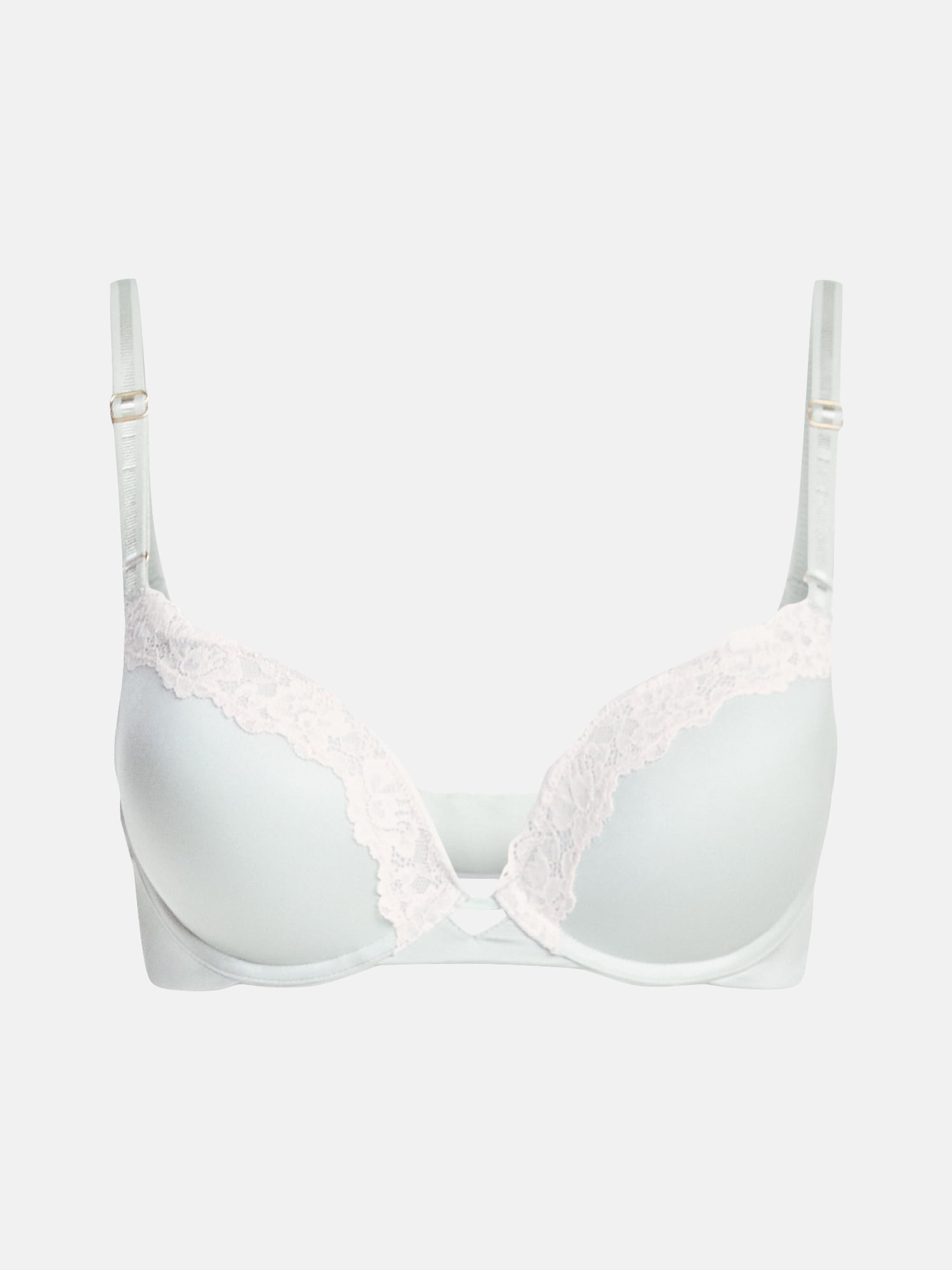 Joyspun Women's Shine and Lace Push Up Bra, Sizes 34A-40D