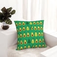 thumbnail image 6 of Yiaed Cartoon Fruit 1 Print Pillow Covers Super Soft Decorative Square Throw Pillow Covers Case Cushion Covers for Sofa Couch Bedroom Car Decor（No pillow core）-18"x18", 6 of 7