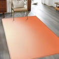 thumbnail image 4 of Rectangle Area Rug 4x6ft,Autumn Orange Watercolor Gradient Washable Carpet Non-Slip Runner Accent Rugs Indoor Floor Mat for Bedroom Living Room Decor,Modern Minimalist Style, 4 of 9