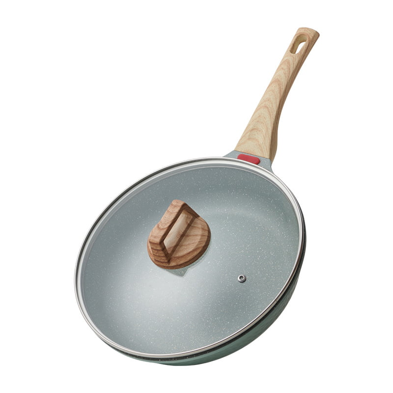 Cast Iron Induction Non Stick Pan Skillet Egg Cooking Fry Frying Pan B 