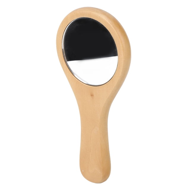 Espejo De Maquillaje, Espejo De Maquillaje Cosmético Ergonómico De Mano De Reflexión Clara Para El Hogar
