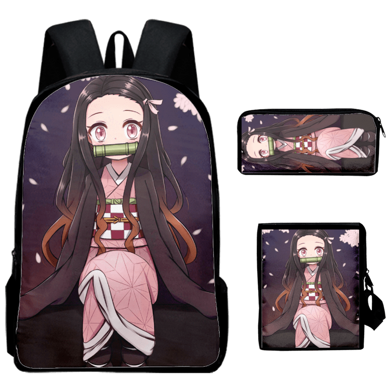 Nezuko Backpack For School