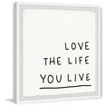 thumbnail image 2 of Marmont Hill Live and Love Framed Wall Art, 24" x 24", 2 of 6