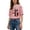C-Red1517, variant on DHFJKG Striped Carnival T Shirt Women Short Sleeve Festival Graphic Tee Comfortable Casual Crewneck Top Summer Fanshion Clothes Trendy Tops