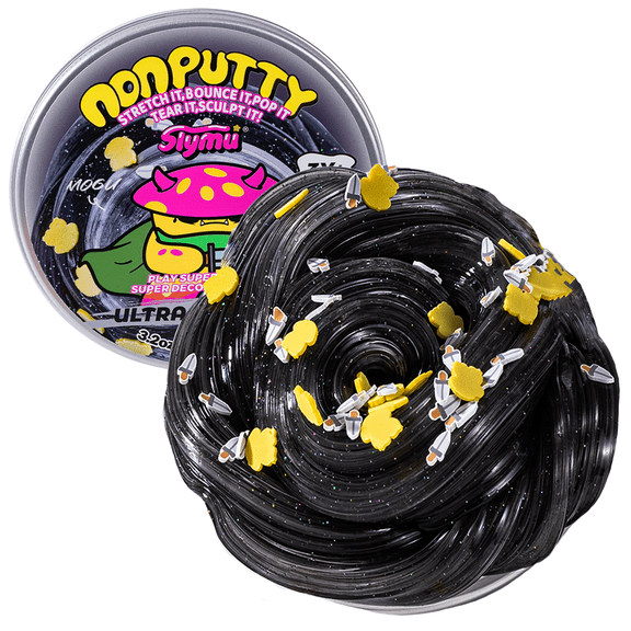 Slymu Putty Ultra/Cosmic Slime - Non-Newtonian Fluid Putty (90g) with Metallic Sheen, Stress Relief Sensory Toy, Birthday Gifts for Kids,Party Favor for Girls & Boys,Non-Sticky & Safe