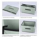 thumbnail image 5 of Caja de almacenamiento de tela plegable con tapa | Juego de 2 piezas (grande y pequeña) | Organizador de armarios y habitaciones para ropa, juguetes o artículos de oficina | Diseño plegable que, 5 of 6