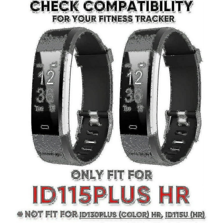 2pcs Veryfitpro Id115plus Hr Replacement Bands For Veryfit Pro