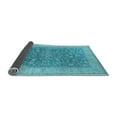 thumbnail image 2 of Ahgly Company Indoor Rectangle Oriental Light Blue Traditional Area Rugs, 7' x 9', 2 of 4