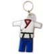 thumbnail image 1 of Llavero de PVC con querato de ... Azul, 1 of 9