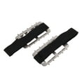thumbnail image 4 of Crampons Shoes Chain, Snow Ice Crampons 2PCS Adjustable Bundled Durable  For Climbing, 4 of 8