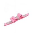 thumbnail image 4 of Topumt Leather & Cotton Rhienstone Pattern Fashion Dog & Cat Collar, Pink, S, 4 of 5