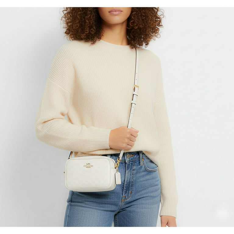 Coach Mini Jamie Camera Crossbody Bag, Adjustable Strap, Signature Coach Mini Jamie Camera Crossbody Bag, Adjustable Strap, Signature
