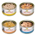 thumbnail image 2 of (12 Pack) Almo Nature HQS Natural Variety Pack Grain Free Recipes in Broth, Chicken with Pumpkin, Chicken Breast, Tuna in broth Atlantic Style, Chicken & Cheese Wet Cat Food, 2.47 oz Cans, 2 of 7