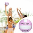 thumbnail image 2 of Super Soft Volleyball Beach Volleyball, Multicolor Pretty Volleyball for Indoor Outdoor, Durability Stability Sports Ball, Durable Equipment Volleyball Training Gym Tool, 2 of 6