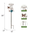 thumbnail image 6 of Mainstays Decorative Garden Stake with Rain Gauge with Butterfly Floral Design, 6 of 8
