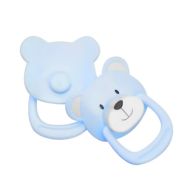 soft doll with magnetic pacifier