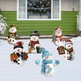thumbnail image 5 of 6PCS Christmas Yard Signs Xmas Snowman Decorative Gnomes Yard Stakes Holiday Christmas Swedish Tomte Yard Decorations Winter Home Pathway Walkway Decor Christmas Outdoor Garden Lawn Decorations, 5 of 8