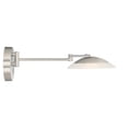 thumbnail image 4 of Arnsberg 272310107 Meran Turbo Wall Sconce, Satin Nickel, 4 of 7